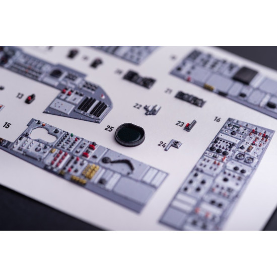 Kelik K32040 1/32 Tornado Ids - Interior 3d Decals For Italeri Kit