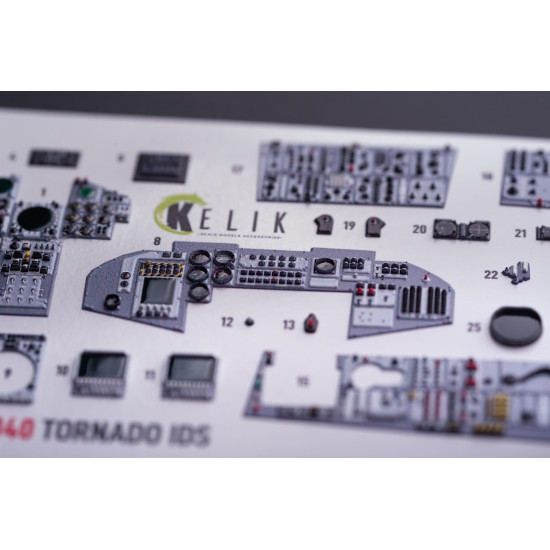 Kelik K32040 1/32 Tornado Ids - Interior 3d Decals For Italeri Kit