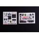 Kelik K48129 1/48 F-16cj - Interior 3d Decals For Hasegawa Kit