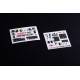 Kelik K48129 1/48 F-16cj - Interior 3d Decals For Hasegawa Kit