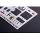 Kelik K48129 1/48 F-16cj - Interior 3d Decals For Hasegawa Kit