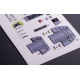Kelik K72068 1/72 Rf-4b - Interior 3d Decals For Hasegawa Kit Kelik K72068 1/72 Rf-4b - Interior 3d Decals For Hasegawa Kit