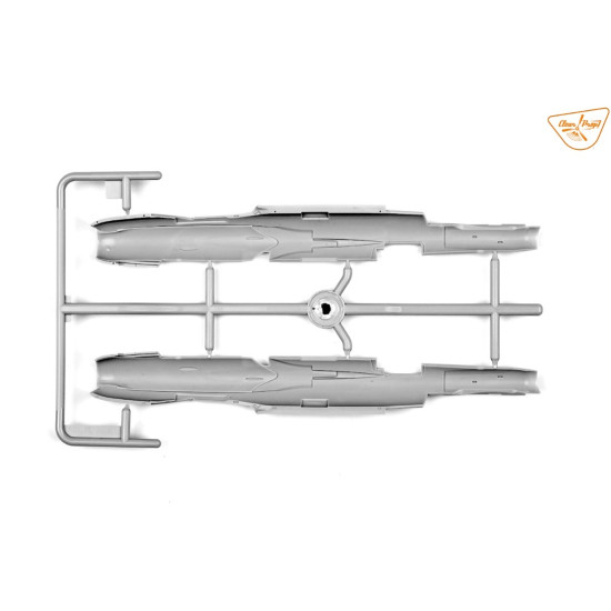 Clear Prop 72056 1/72 Mig-19p Plastic Model Aircraft