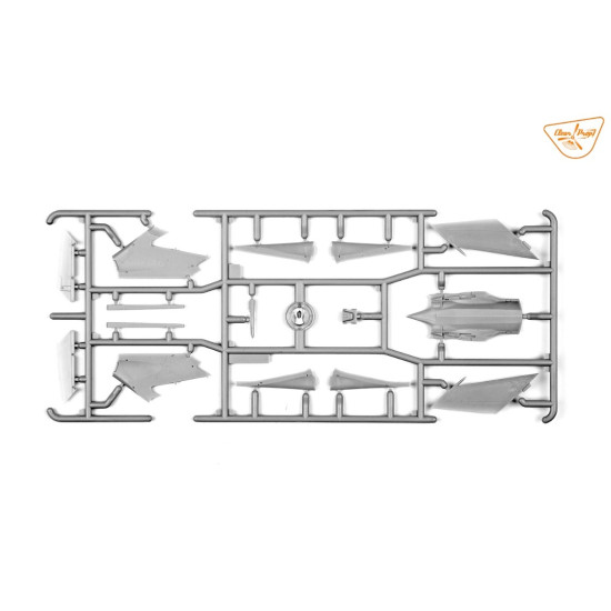 Clear Prop 72056 1/72 Mig-19p Plastic Model Aircraft
