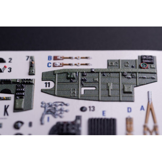 Kelik K72209 1/72 Bristol Bleninheim Mk1 - Interior 3d Decals For Airfix Kit
