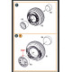 Clear Prop Cpa48106 1/48 Jaguar Wheels Set Weighted For Airfix Kit Clear Prop Cpa48106 1/48 Jaguar Wheels Set Weighted For Airfix Kit