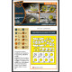 Clear Prop Cpa72194 1/72 Atlantic 1 Painting Mask On Yellow Kabuki Paper For Revell Kit Clear Prop Cpa72194 1/72 Atlantic 1 Painting Mask On Yellow Kabuki Paper For Revell Kit