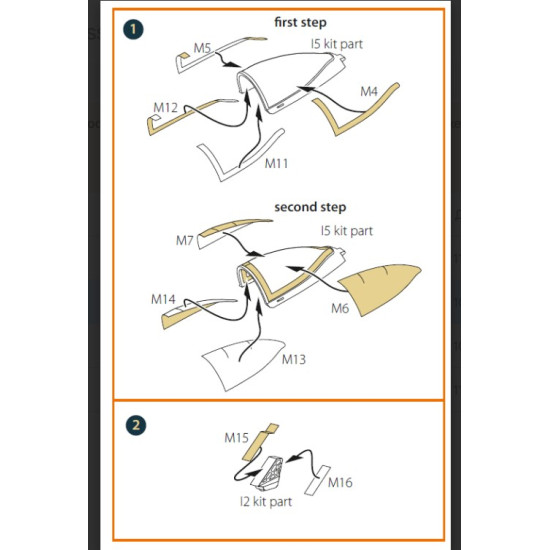 Clear Prop Cpa72200 1/72 A-10 A/C Double-sided Painting Mask On Yellow Kabuki Paper For Gwh Kit