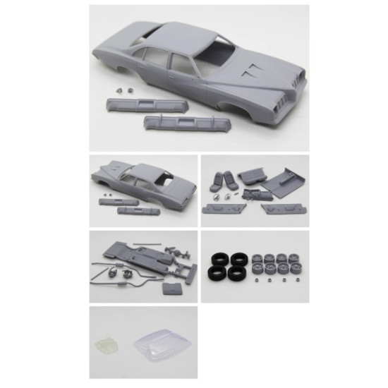 Diolex Dp24070 1/25 3d Resin Print Pontiac Grand Am 4 Door 1973