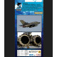 Katran 4862 1/48 Panavia Tornado Ids/Gr1 Early Exhaust Nozzles Rb 199-4r Mk101 Closed For Revell/Eduard Katran 4862 1/48 Panavia Tornado Ids/Gr1 Early Exhaust Nozzles Rb 199-4r Mk101 Closed For Revell/Eduard