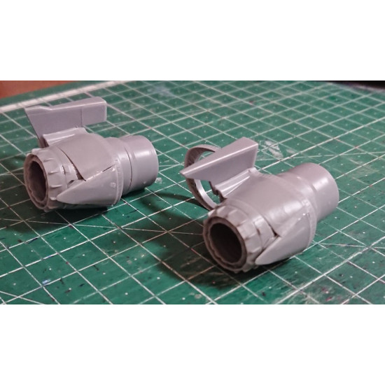 Katran 4864 1/48 Panavia Tornado Ids/Gr1 Early Exhaust Nozzles Rb 199-4r Mk101 Opened For Revell/Eduard Katran 4864 1/48 Panavia Tornado Ids/Gr1 Early Exhaust Nozzles Rb 199-4r Mk101 Opened For Revell/Eduard