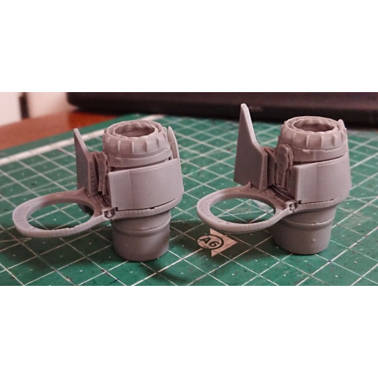 Katran 4864 1/48 Panavia Tornado Ids/Gr1 Early Exhaust Nozzles Rb 199-4r Mk101 Opened For Revell/Eduard Katran 4864 1/48 Panavia Tornado Ids/Gr1 Early Exhaust Nozzles Rb 199-4r Mk101 Opened For Revell/Eduard
