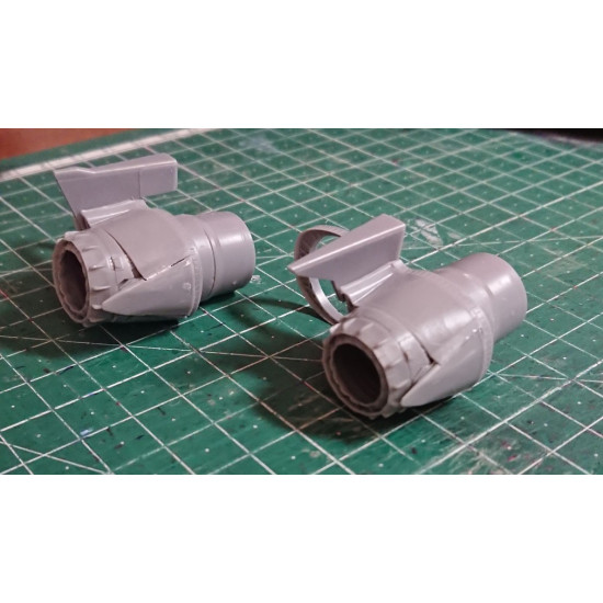 Katran 4868 1/48 Panavia Tornado Gr4/Gr4a Exhaust Nozzles Rb 199-4r Mk103 Closed For Revell/Eduard Katran 4868 1/48 Panavia Tornado Gr4/Gr4a Exhaust Nozzles Rb 199-4r Mk103 Closed For Revell/Eduard
