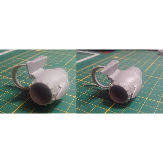 Katran 4869 1/48 Panavia Tornado Gr4/Gr4a Exhaust Nozzles Rb 199-4r Mk103 Opened For Revell/Eduard Katran 4869 1/48 Panavia Tornado Gr4/Gr4a Exhaust Nozzles Rb 199-4r Mk103 Opened For Revell/Eduard