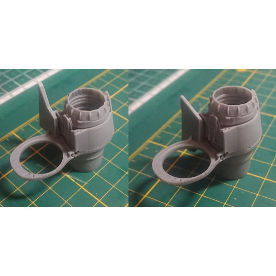 Katran 4869 1/48 Panavia Tornado Gr4/Gr4a Exhaust Nozzles Rb 199-4r Mk103 Opened For Revell/Eduard Katran 4869 1/48 Panavia Tornado Gr4/Gr4a Exhaust Nozzles Rb 199-4r Mk103 Opened For Revell/Eduard