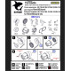 Katran 4870 1/48 Panavia Tornado Gr4/Gr4a Exhaust Nozzles Rb 199-4r Mk103 Varied For Revell/Eduard /For Dioramas/ Katran 4870 1/48 Panavia Tornado Gr4/Gr4a Exhaust Nozzles Rb 199-4r Mk103 Varied For Revell/Eduard /For Dioramas/