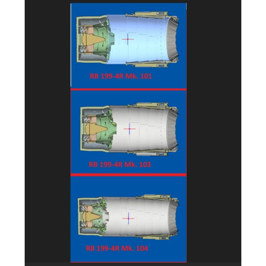Katran 4871 1/48 Panavia Tornado Adv F3 Exhaust Nozzles Rb 199-4r Mk104 Closed For Revell/Eduard Katran 4871 1/48 Panavia Tornado Adv F3 Exhaust Nozzles Rb 199-4r Mk104 Closed For Revell/Eduard