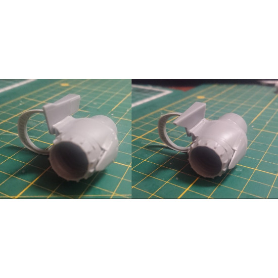 Katran 4872 1/48 Panavia Tornado Adv F3 Exhaust Nozzles Rb 199-4r Mk104 Opened For Revell/Eduard Katran 4872 1/48 Panavia Tornado Adv F3 Exhaust Nozzles Rb 199-4r Mk104 Opened For Revell/Eduard