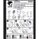 Katran 4875 1/48 Panavia Tornado Ecr/Assta 3 1 Exhaust Nozzles Rb 199-4r Mk 105 Opened For Revell/Eduard Katran 4875 1/48 Panavia Tornado Ecr/Assta 3 1 Exhaust Nozzles Rb 199-4r Mk 105 Opened For Revell/Eduard