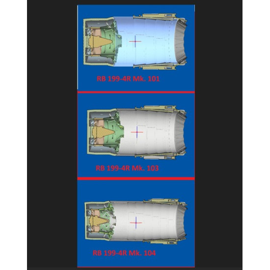 Katran 4876 1/48 Panavia Tornado Ecr/Assta 3 1 Exhaust Nozzles Rb 199-4r Mk105 Varied For Revell/Eduard /For Dioramas/ Katran 4876 1/48 Panavia Tornado Ecr/Assta 3 1 Exhaust Nozzles Rb 199-4r Mk105 Varied For Revell/Eduard /For Dioramas/