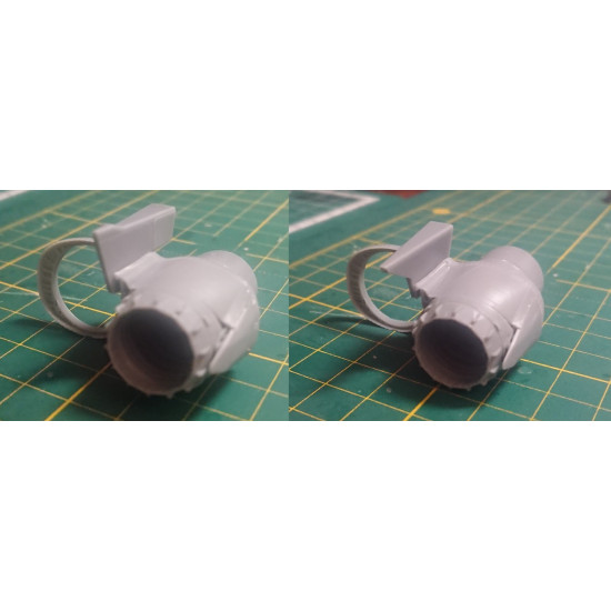 Katran 4876 1/48 Panavia Tornado Ecr/Assta 3 1 Exhaust Nozzles Rb 199-4r Mk105 Varied For Revell/Eduard /For Dioramas/ Katran 4876 1/48 Panavia Tornado Ecr/Assta 3 1 Exhaust Nozzles Rb 199-4r Mk105 Varied For Revell/Eduard /For Dioramas/