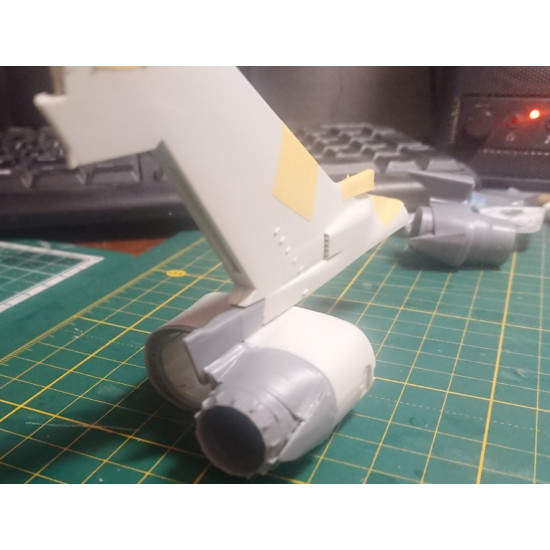 Katran 4878 1/48 Panavia Tornado Adv F 3 Of The Granby Period Exhaust Nozzles Rb 199-4r Mk106 Opened For Revell/Eduard Katran 4878 1/48 Panavia Tornado Adv F 3 Of The Granby Period Exhaust Nozzles Rb 199-4r Mk106 Opened For Revell/Eduard