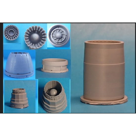 Katran 4884 1/48 F-15ex Eagle 2 Exhaust Nozzles Engine F-110-ge-129 Closed For Gwh Katran 4884 1/48 F-15ex Eagle 2 Exhaust Nozzles Engine F-110-ge-129 Closed For Gwh