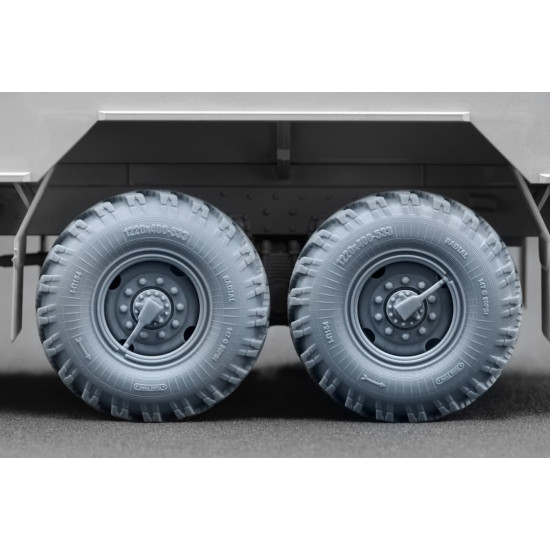 Scalex Wm-35008 1/35 Kamaz 4310 Ordinary Wheel Set Scalex Wm-35008 1/35 Kamaz 4310 Ordinary Wheel Set