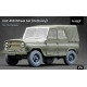 Scalex Wm-35007 1/35 Uaz 469 Ordinary Wheel Set For Trumpeter