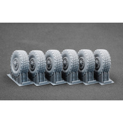 Scalex Wm-35024s 1/35 Himars Sagged Wheel Set For Foreart