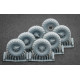 Scalex Wm-72001 1/72 Zil 131 Ordinary Wheel Set For Icm