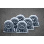 Scalex Wm-72002 1/72 Himars Ordinary Wheel Set For Foreart And Meng