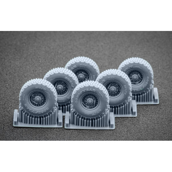 Scalex Wm-72003 1/72 Himars Ctis Ordinary Wheel Set For Foreart And Meng Scalex Wm-72003 1/72 Himars Ctis Ordinary Wheel Set For Foreart And Meng