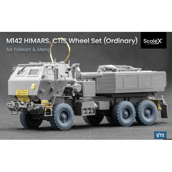 Scalex Wm-72003 1/72 Himars Ctis Ordinary Wheel Set For Foreart And Meng Scalex Wm-72003 1/72 Himars Ctis Ordinary Wheel Set For Foreart And Meng