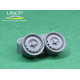 Uscp 24p166 1/24 Alfa Romeo Steel Wheels 14 Resin Model