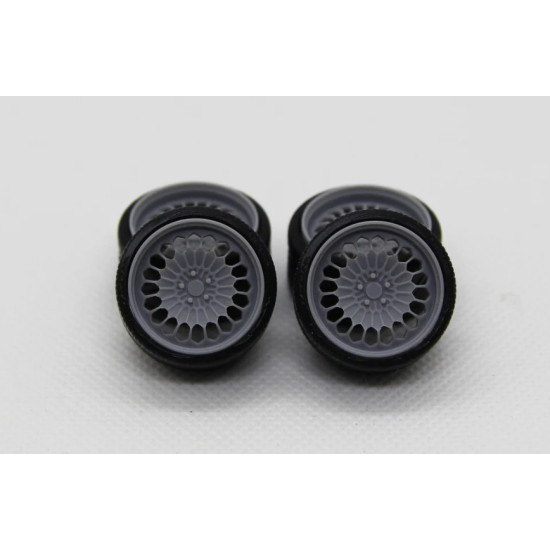 Diolex Dp24156 1/24 Wheels 19 Inch Mtechnica Rally For Tamiya Fujimi Aoshima Revell Diolex Dp24156 1/24 Wheels 19 Inch Mtechnica Rally For Tamiya Fujimi Aoshima Revell