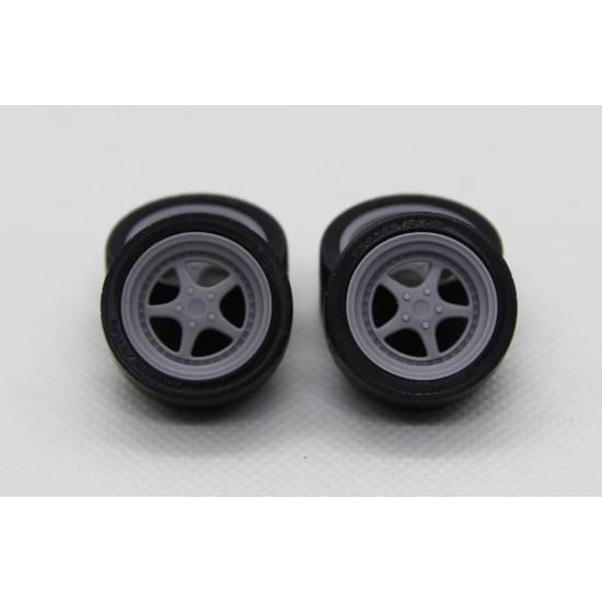 Diolex Dp24157 1/24 Wheels 17 Inch Oz Mito For Tamiya Fujimi Aoshima Revell