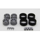 Diolex Dp24158 1/24 Wheels 19 Inch Rota Ik-r For Tamiya Fujimi Aoshima Revell