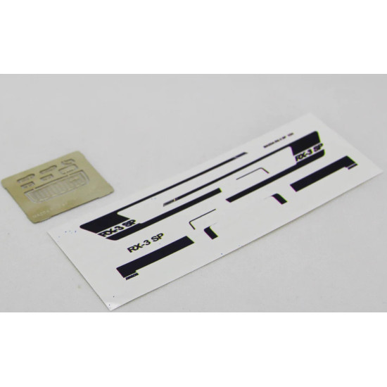 Diolex Dp24163 1/24 Mazda Rx-3 Sp Transkit For Fujimi White/Black Decals Photo-etching Diolex Dp24163 1/24 Mazda Rx-3 Sp Transkit For Fujimi White/Black Decals Photo-etching