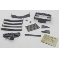 Diolex Dp24164 1/24 Mazda Rx-3 Sp Transkit For Fujimi Yellow/Black Decals Photo-etching