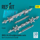 Reskit Rs32-0556 1/32 Mbd3-u6-68 Multiple Bombs Racks Su-17, Su-24, Su-27, Su-30