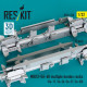 Reskit Rs32-0556 1/32 Mbd3-u6-68 Multiple Bombs Racks Su-17, Su-24, Su-27, Su-30