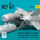 Reskit Rs32-0563 1/32 Agm-62 Walleye Ii Missiles With An/Awg-16 Data Link Pod Reskit Rs32-0563 1/32 Agm-62 Walleye Ii Missiles With An/Awg-16 Data Link Pod