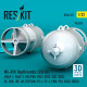 Reskit Rs32-0571 1/32 Mk-xvii Depth Bombs 350 Lb 4 Pcs Resin Kit
