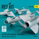 Reskit Rs32-0582 1/32 R-27et Aa-10 Alamo-d Missiles 4 Pcs Resin Kit Reskit Rs32-0582 1/32 R-27et Aa-10 Alamo-d Missiles 4 Pcs Resin Kit