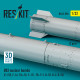 Reskit Rs32-0590 1/32 Dummy Resin Kit B83 Nuclear Bombs 2 Pcs Resin Kit Reskit Rs32-0590 1/32 Dummy Resin Kit B83 Nuclear Bombs 2 Pcs Resin Kit