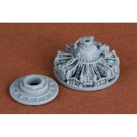 Sbs 48099 1/48 F4f-4 Wildcat Engine Set For Academy Kit