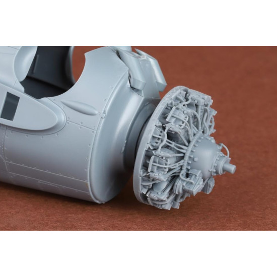 Sbs 48100 1/48 F4f-4 Wildcat Engine Set For Eduard Kit