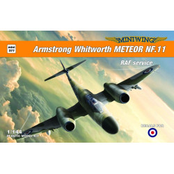 Miniwing 377 1/144 Amstrong Withworth Meteor Nf 11 / Raf Plastic Model Kit