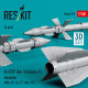 Reskit Rs48-0577 1/48 R-27ep Aa-10 Alamo-f Missiles 4 Pcs Reskit Rs48-0577 1/48 R-27ep Aa-10 Alamo-f Missiles 4 Pcs